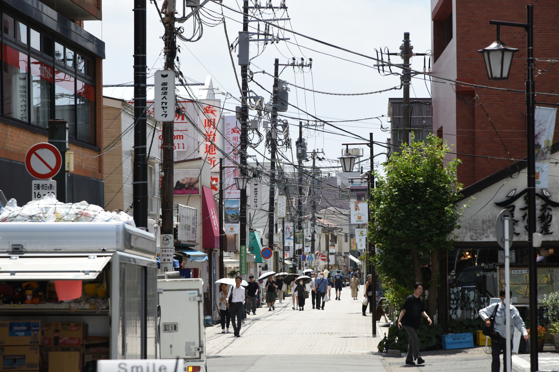 日本神奈川县镰仓市风光.