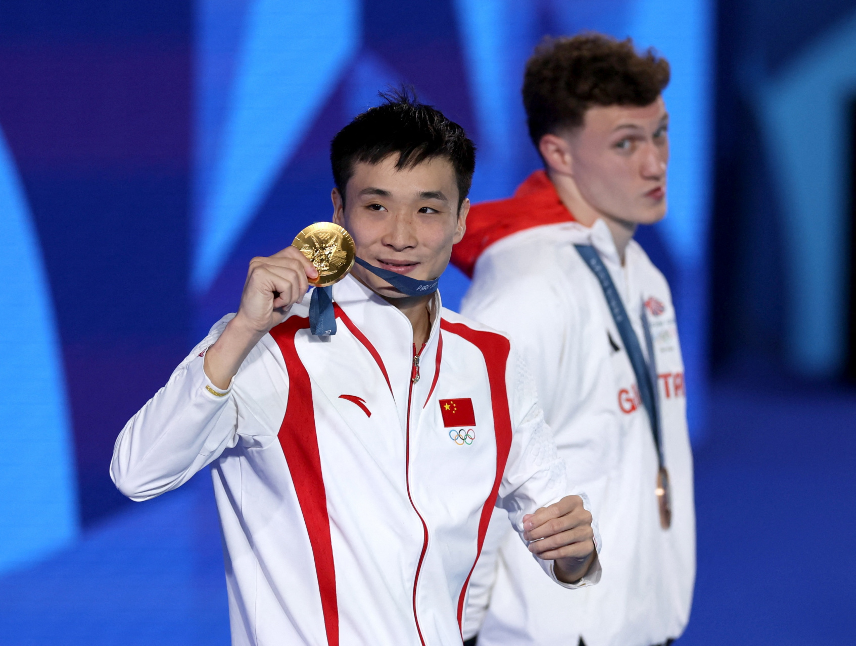 作为奥运会赛场上的老将,曹缘已经参加了4次奥运会,都拿到了金牌