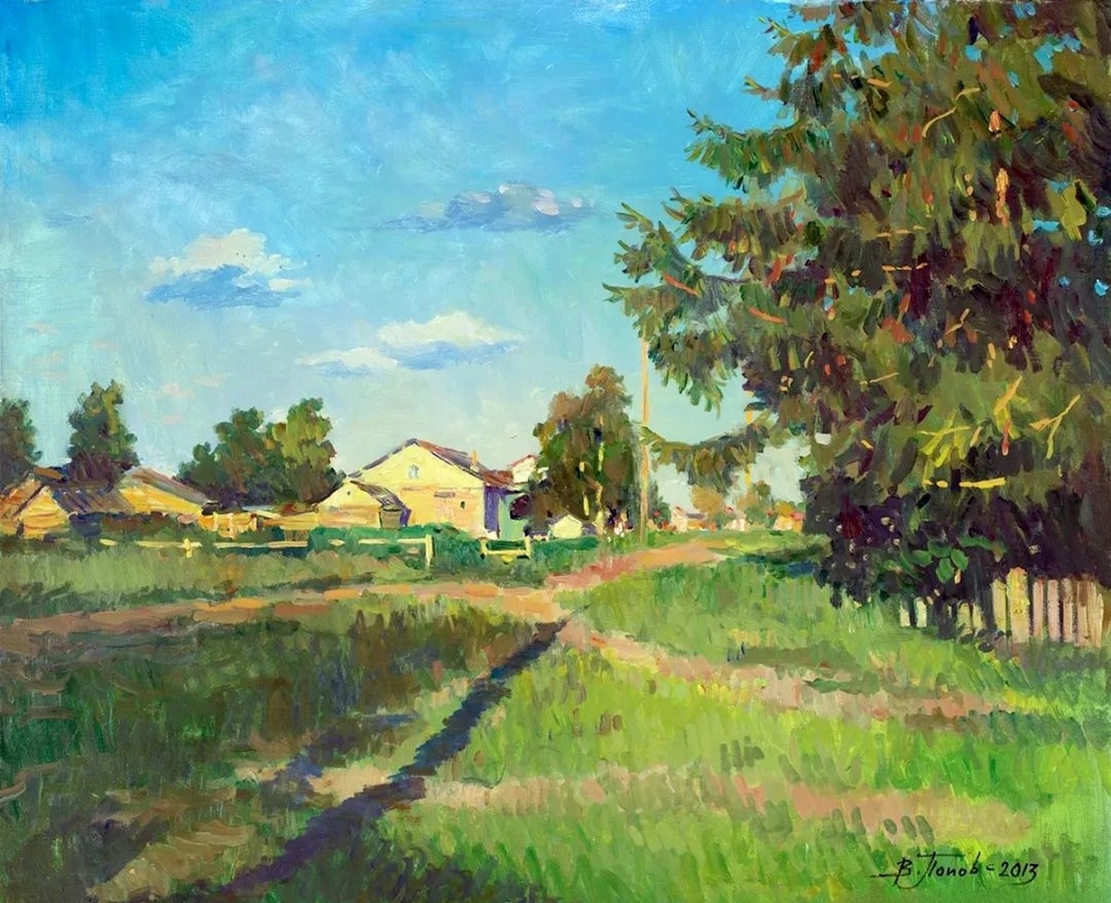 俄罗斯维塔利·鲍里索维奇·波波夫油画作品欣赏,在艺术创作中,他融合