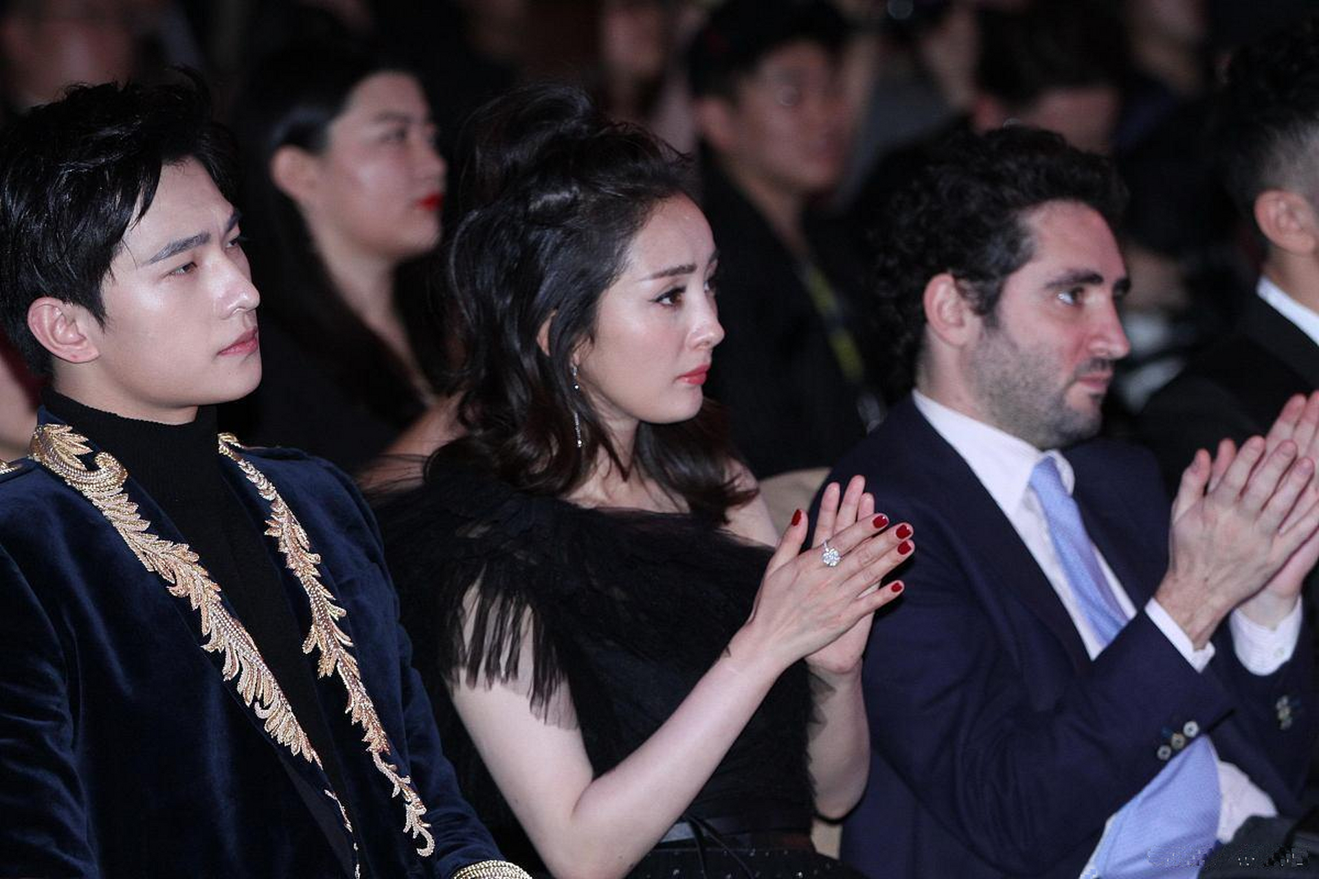 杨洋和杨幂,影版的夜华,和剧版的白浅!