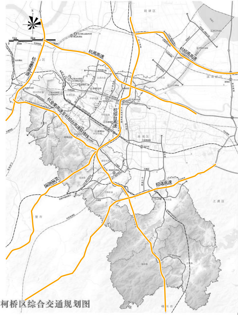 柯桥未来近10年规划曝光!涉及快速路,高速,轨道交通