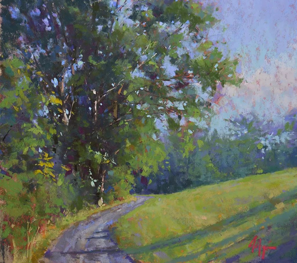 美国艺术家雅各伯的风景油画,美的让人流连忘返!