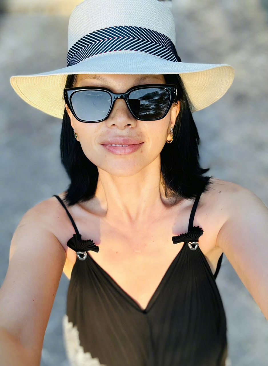 国际名模吕燕,坚持每日健身,太帅了!