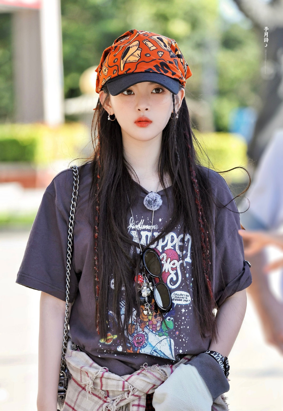 杨超越 雀斑妆路透