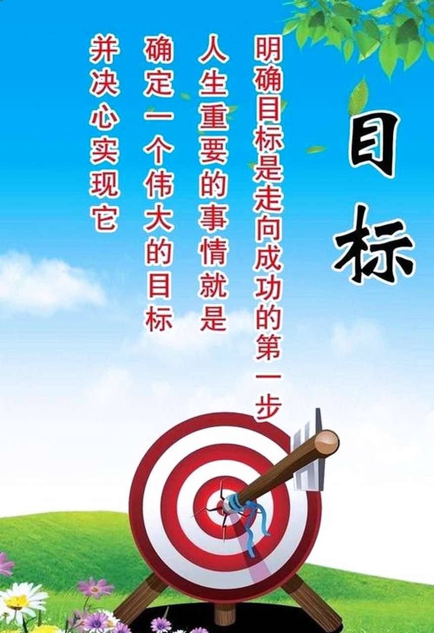 目标励志句子简短一点(目标励志文案)