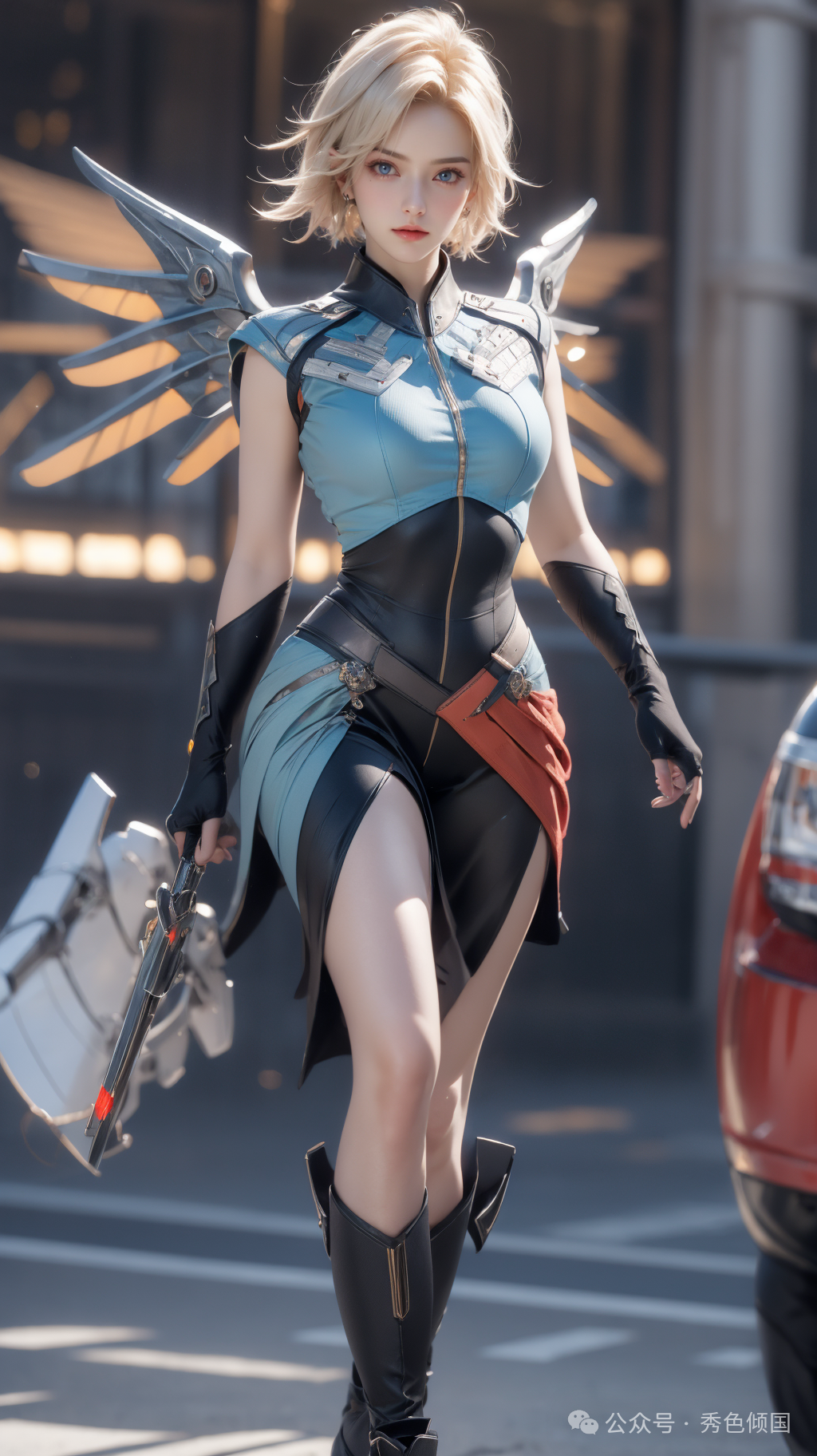 大慈大悲女武神,《守望先锋》安吉拉·齐格勒