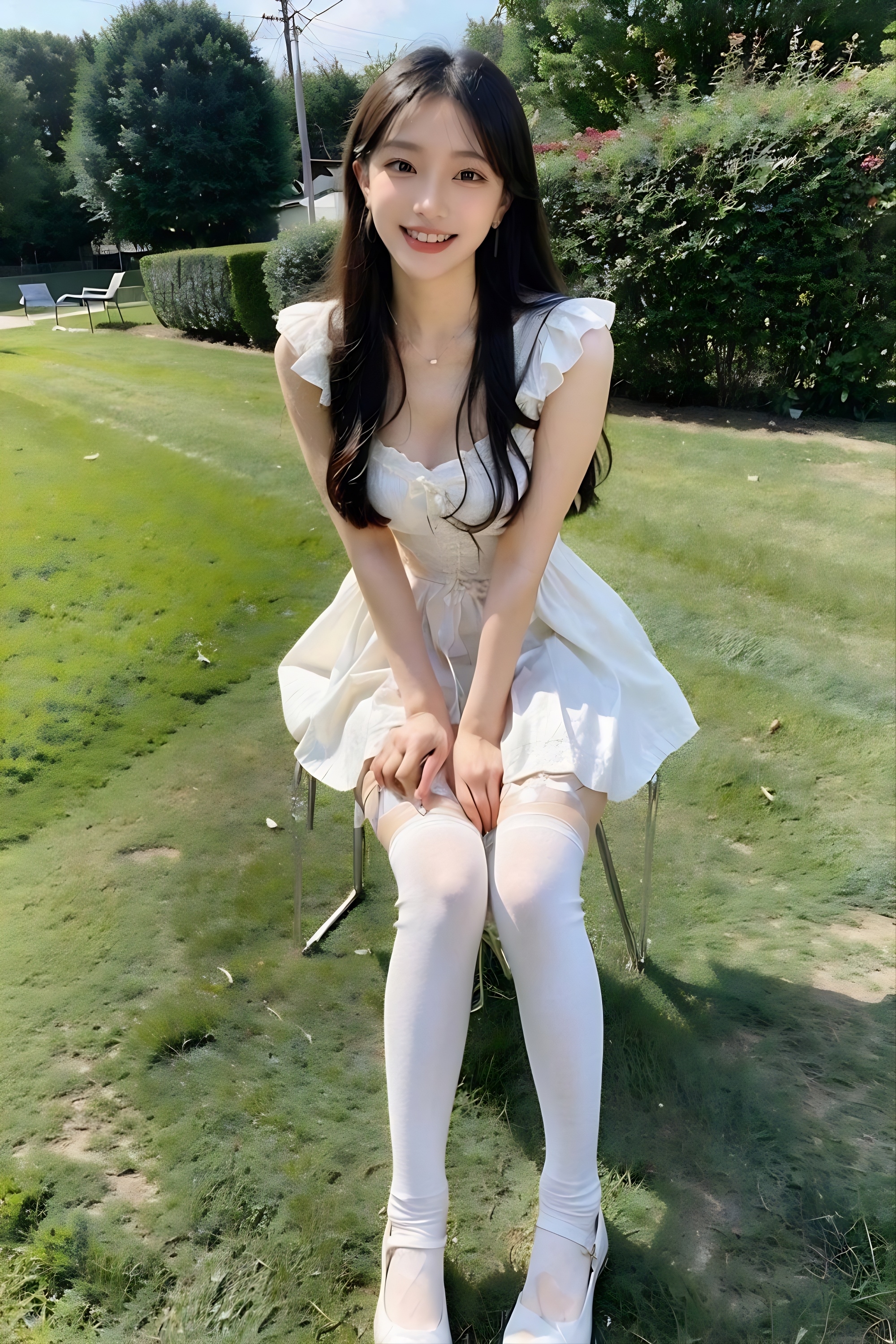 白丝仙女裙#热点引擎计划