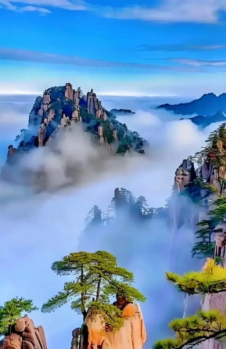 世界名山名水风景图图片