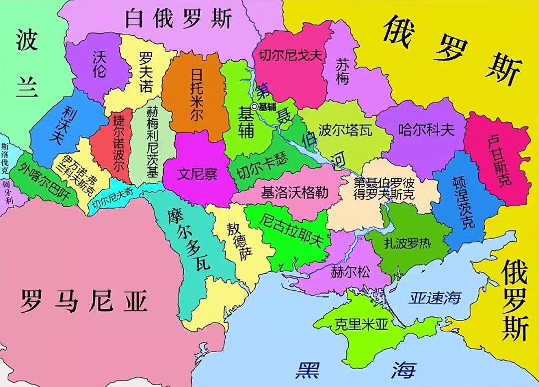 克里米亚地图 全图图片