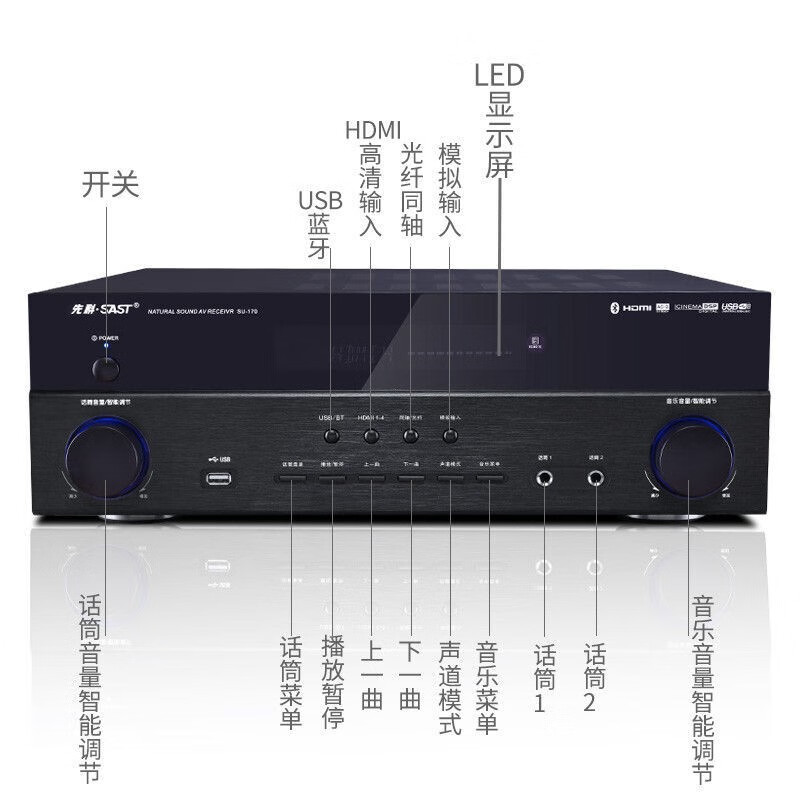 先科功放机质量如何?最值得买的2款