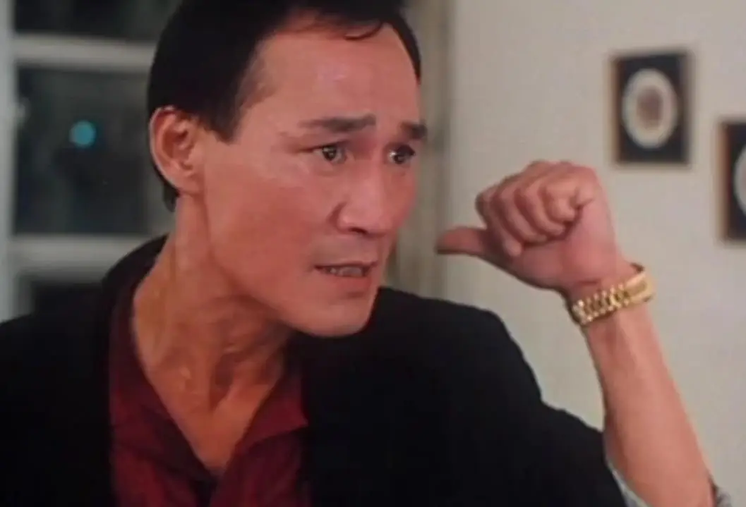陈惠敏怒火中烧上前和苏龙打斗起来,苏龙自知理亏想要逃跑,陈惠敏却只