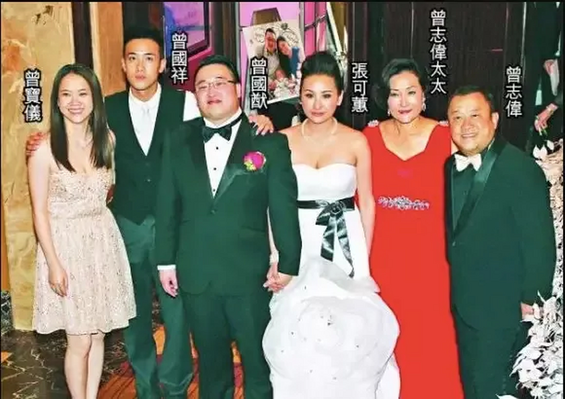 曾志伟老婆多高图片