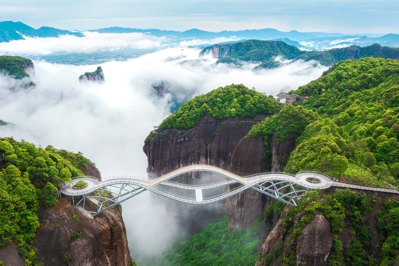 浙江仙居风光图片