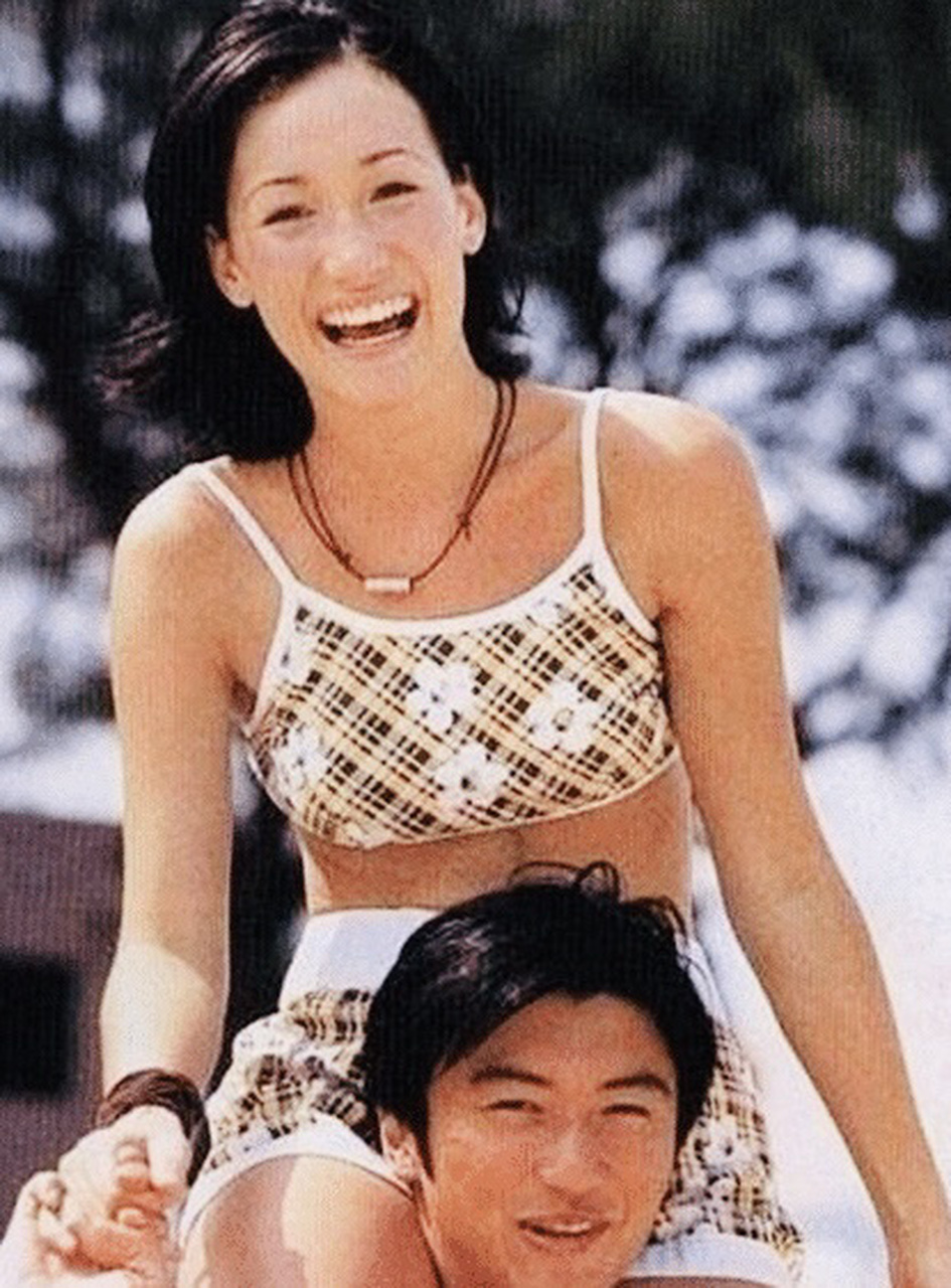 曾骑在谢霆锋脖子上的三位女艺人