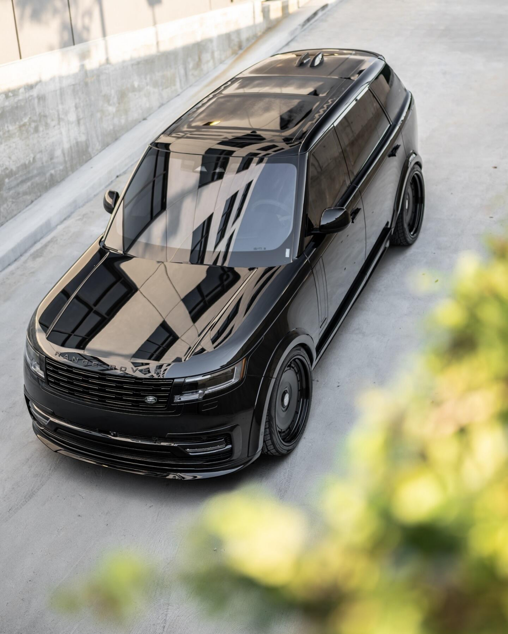 颜色的尽头是黑色,路虎揽胜改装rdb锻造轮毂,行政加长 5.