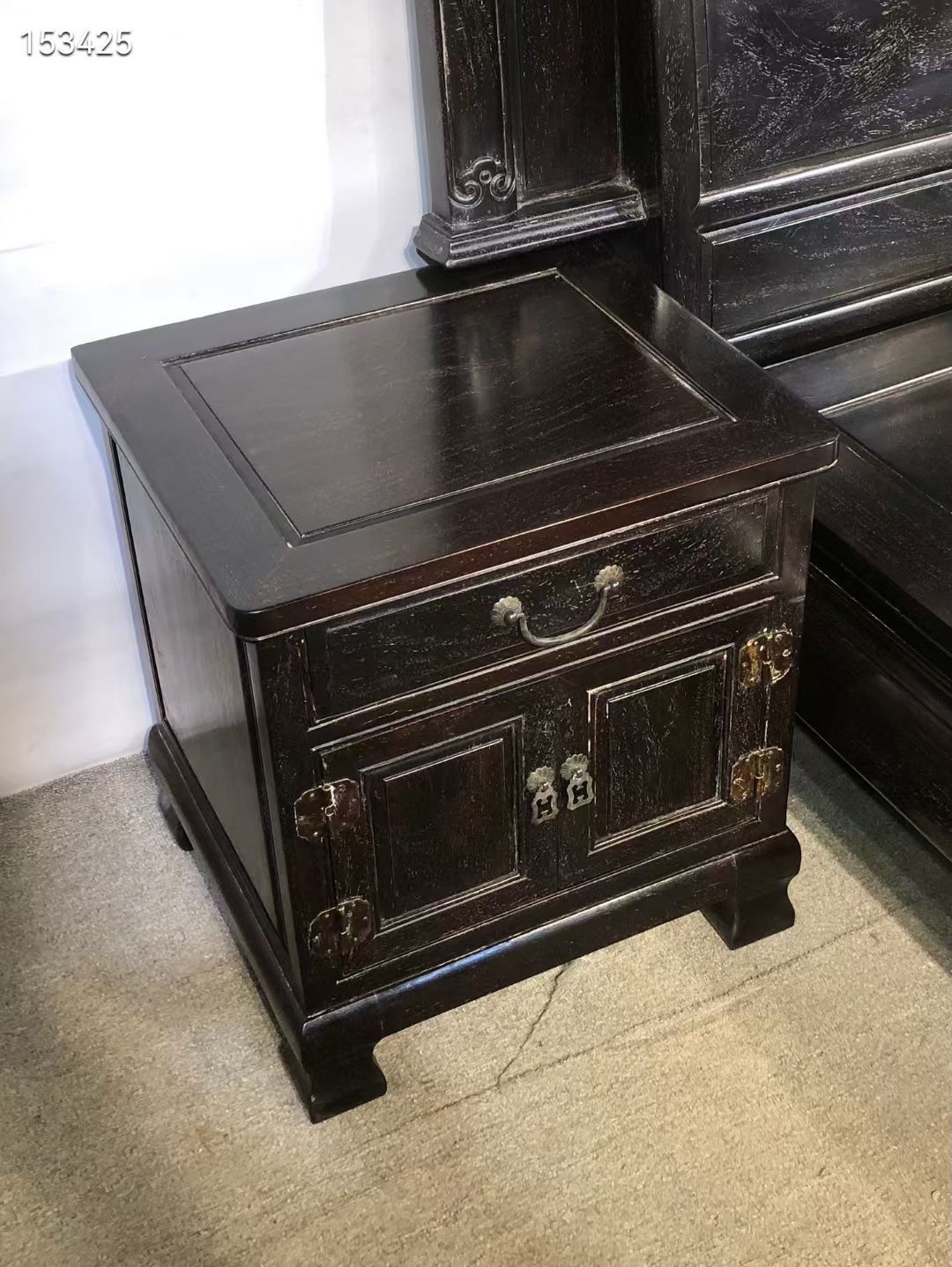 极品紫檀国色天香床