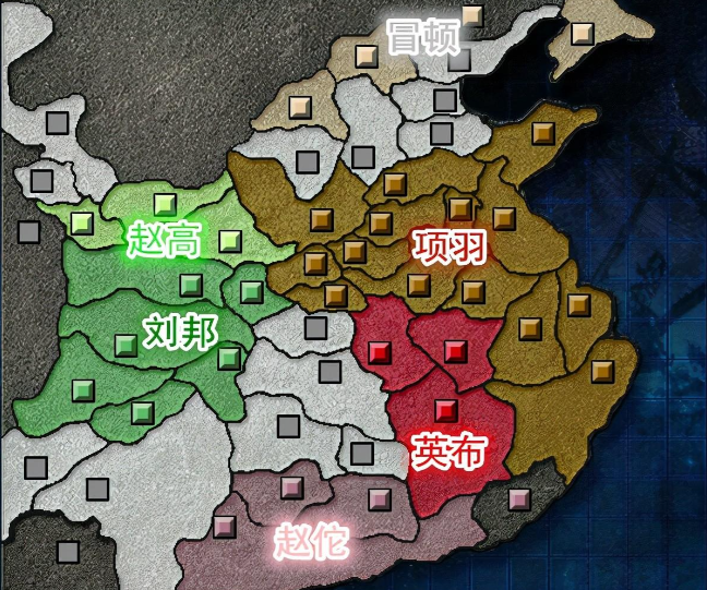 楚汉争锋章节势力盘点,九江王英布不是一般三国志9玩家能驾驭的!