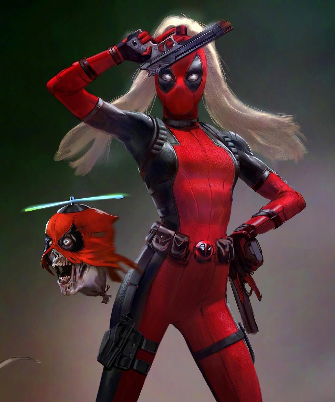 《死侍与金刚狼》概念艺术图分享,展现了霹雳火,女死侍,牌皇和刀锋