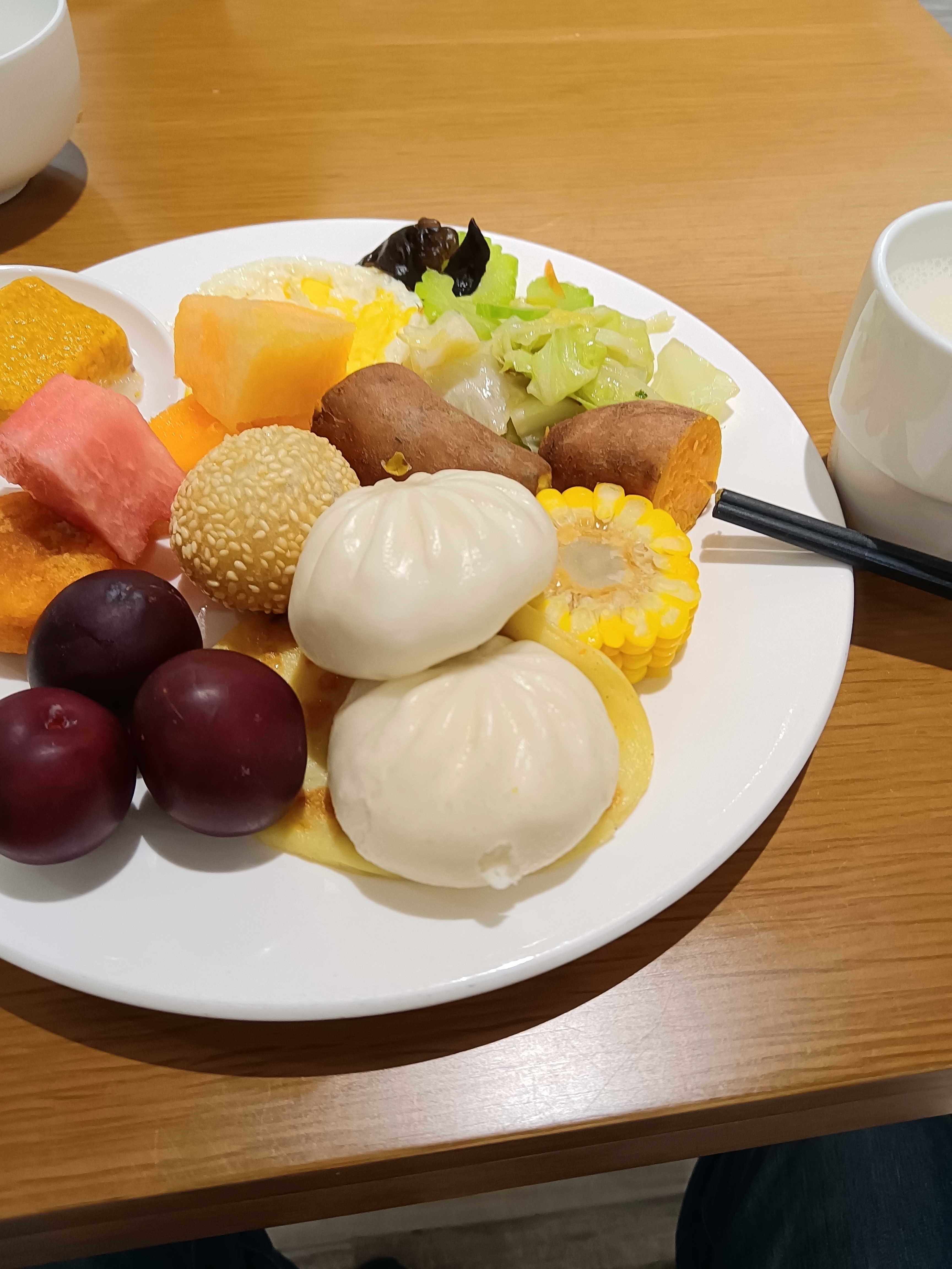 全季酒店早餐,还不错吧#热点引擎计划
