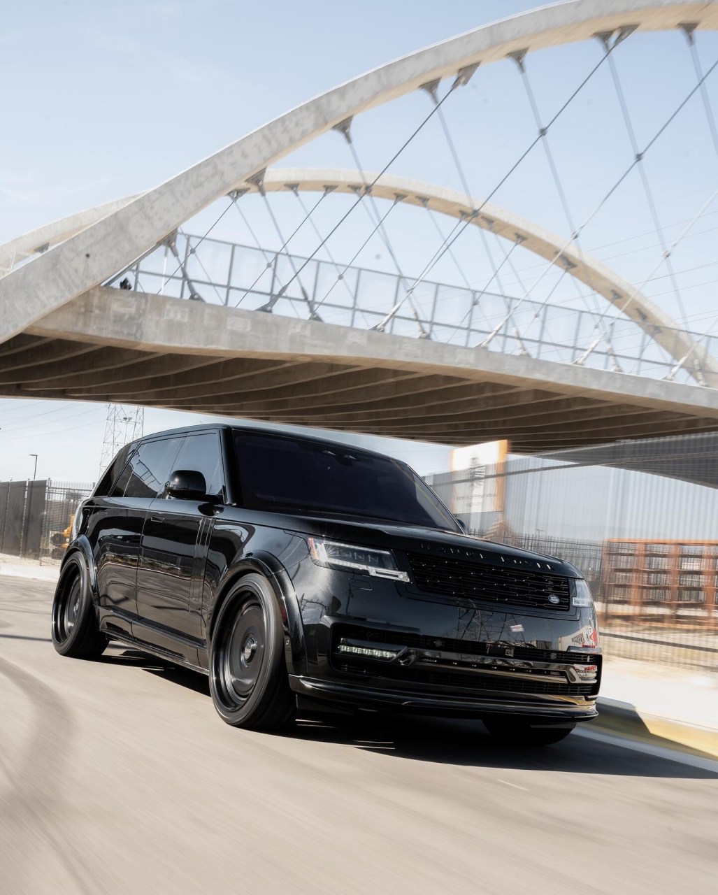 颜色的尽头是黑色,路虎揽胜改装rdb锻造轮毂,行政加长 5.