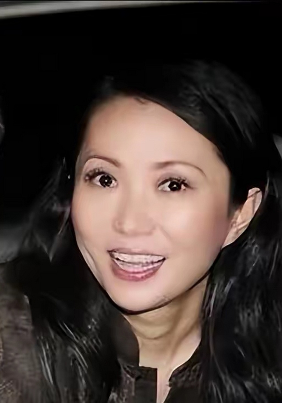 舞台上的歌手程琳,明显已经老了,但容颜没变,观众喜爱的"酒窝"还有