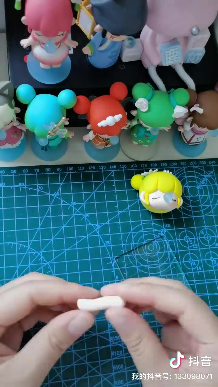 雏菊仙子身体制作视频!粘土教程 盲盒 手工 手工制作 粘土手工
