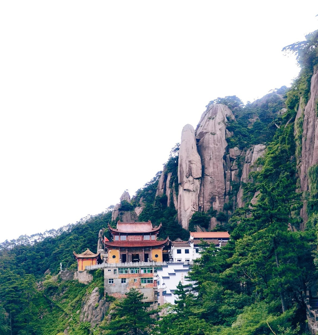 九华山池州天台寺图片