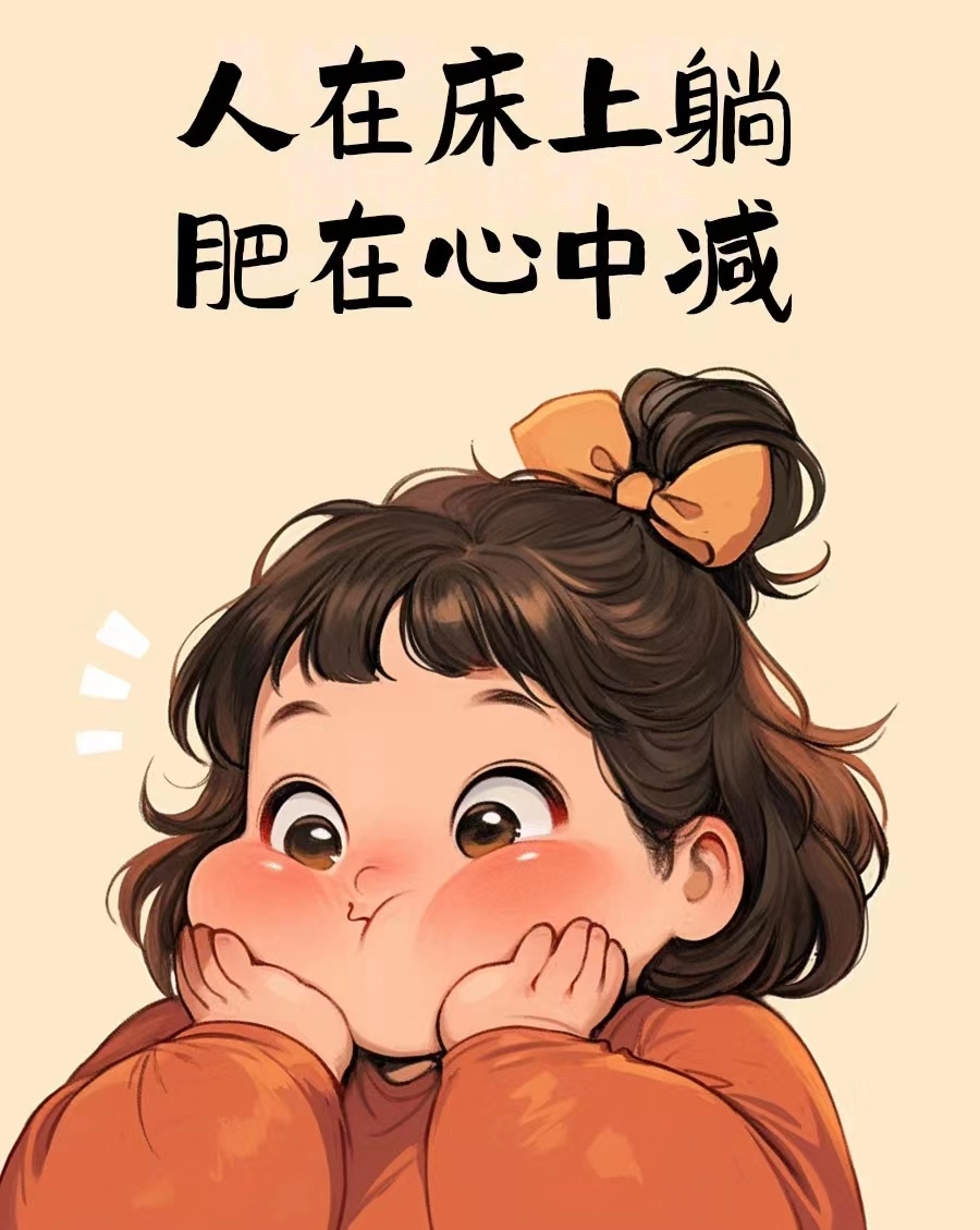 减肥发圈,笑料不断