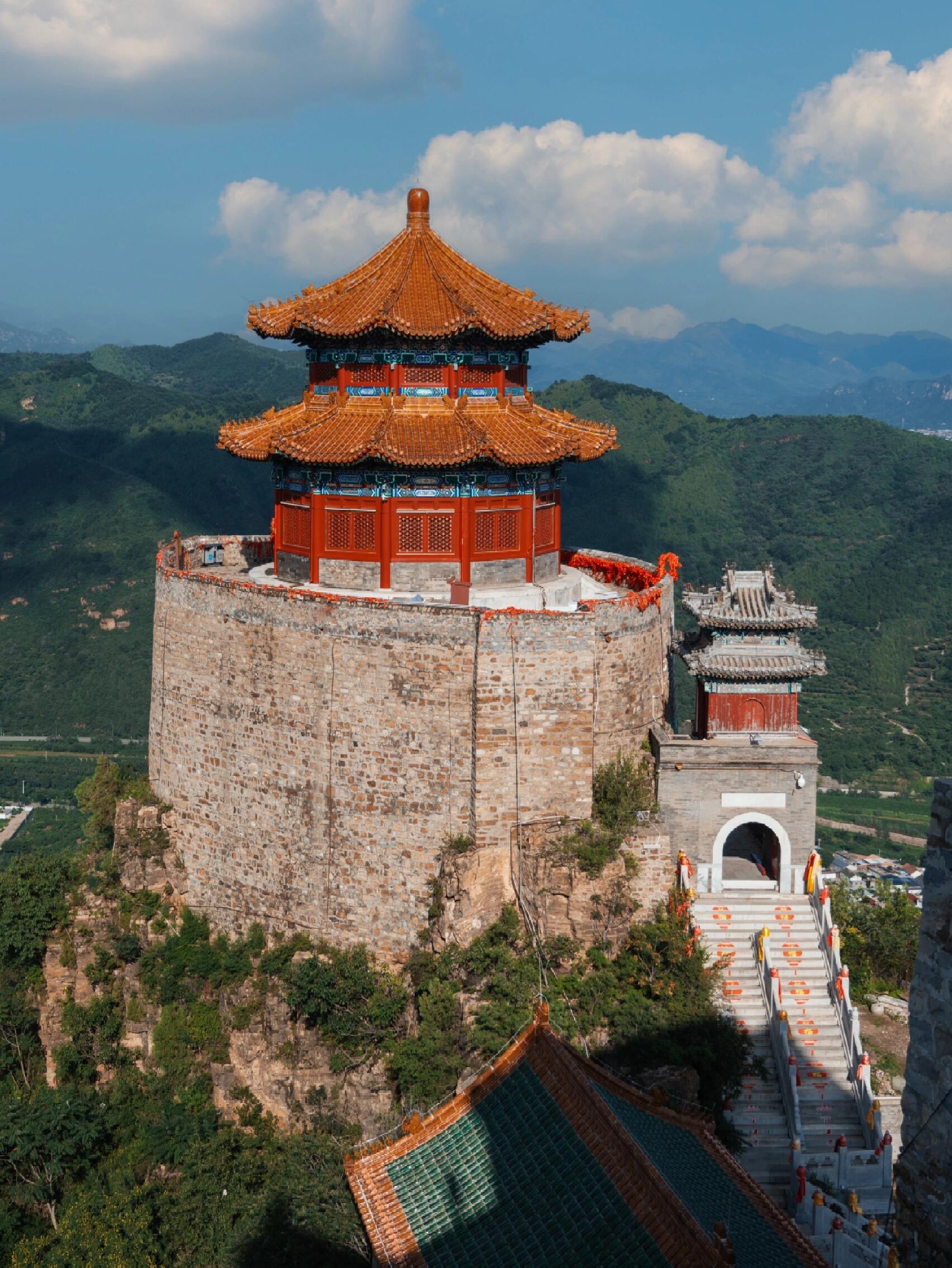 丫髻山旅游风景区图片