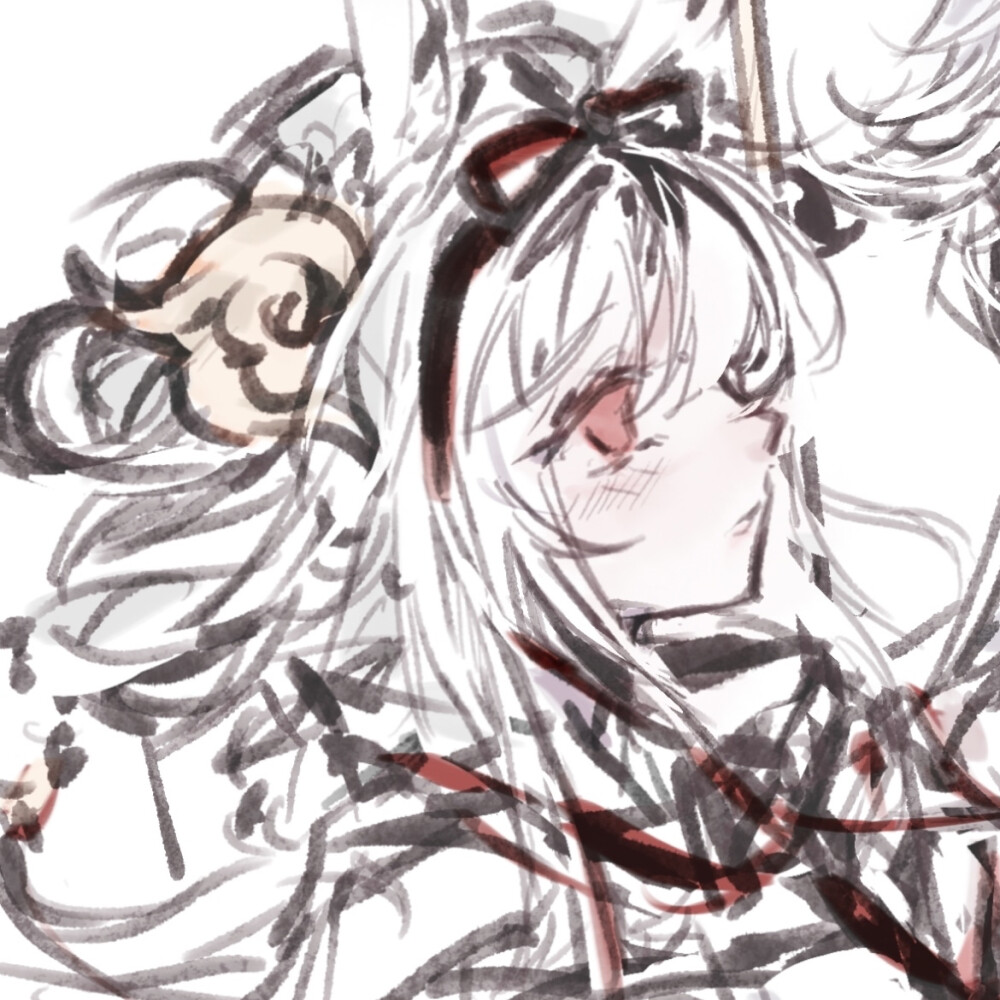 李信公孙离情侣头像,信离cp图片,信离情头图片高清