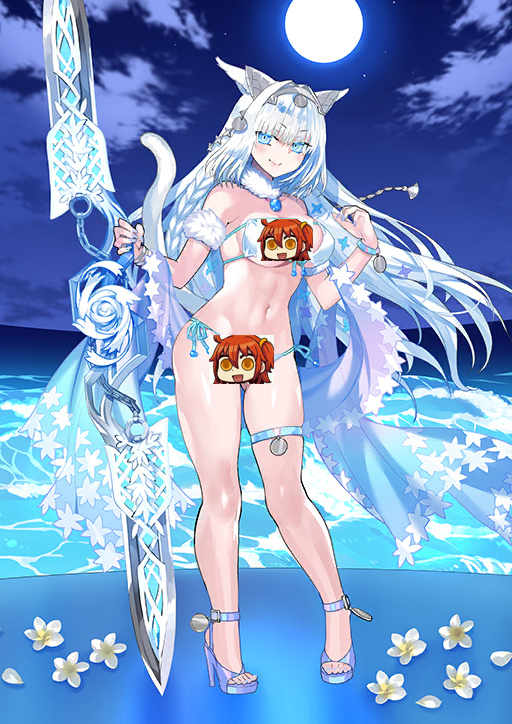 fgo四星枪阶泳装尼基季奇立绘汇总 油腻的又微胖的妹子你喜欢吗