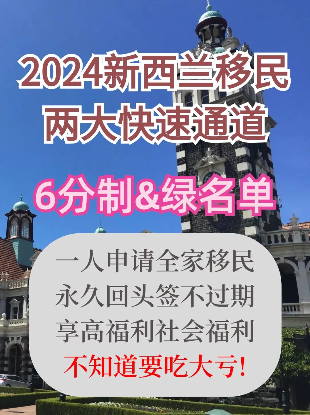 2024拿新西兰身份,这两大快速高效移民途径你必须要知道!