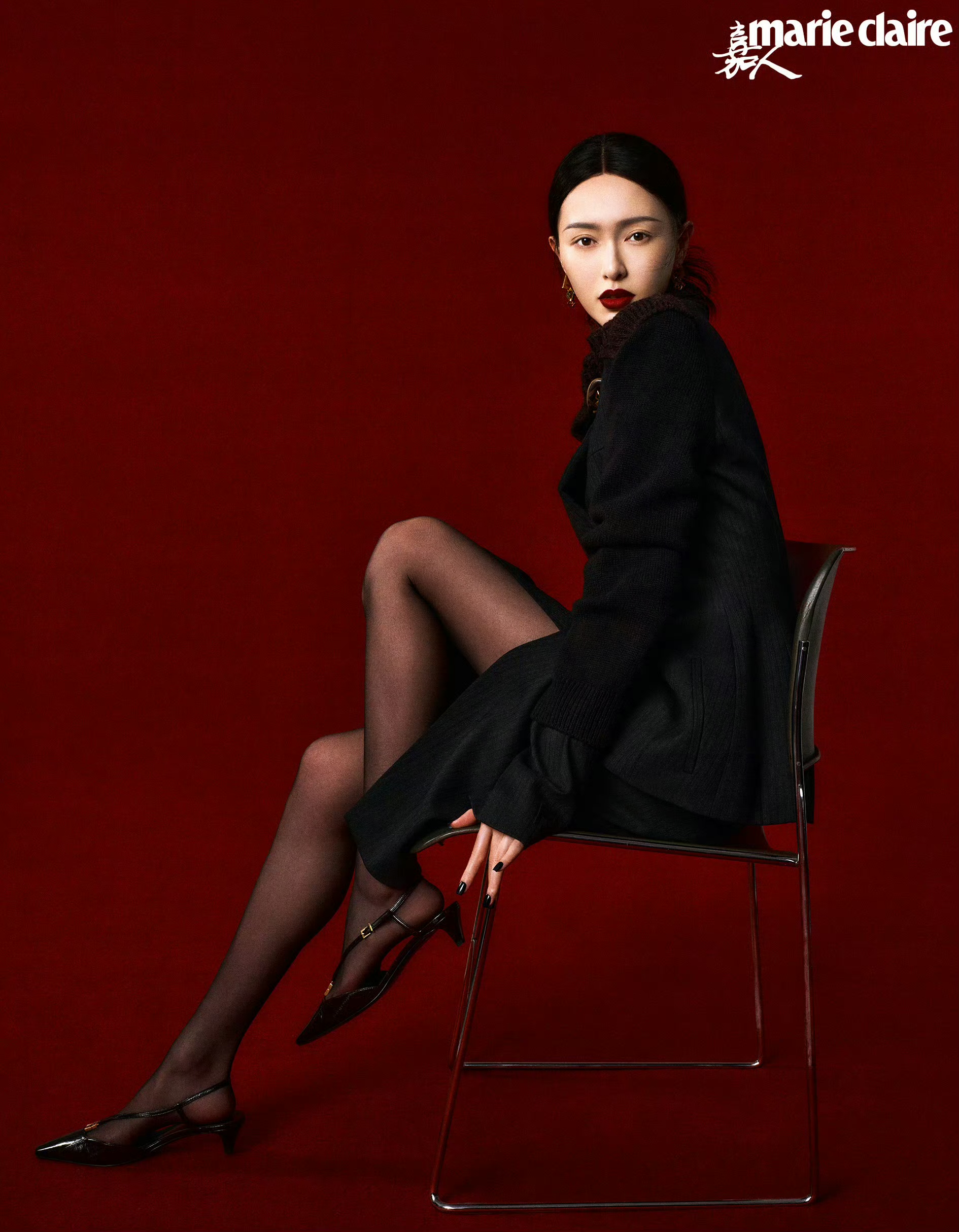 唐嫣封面杂志写真极美