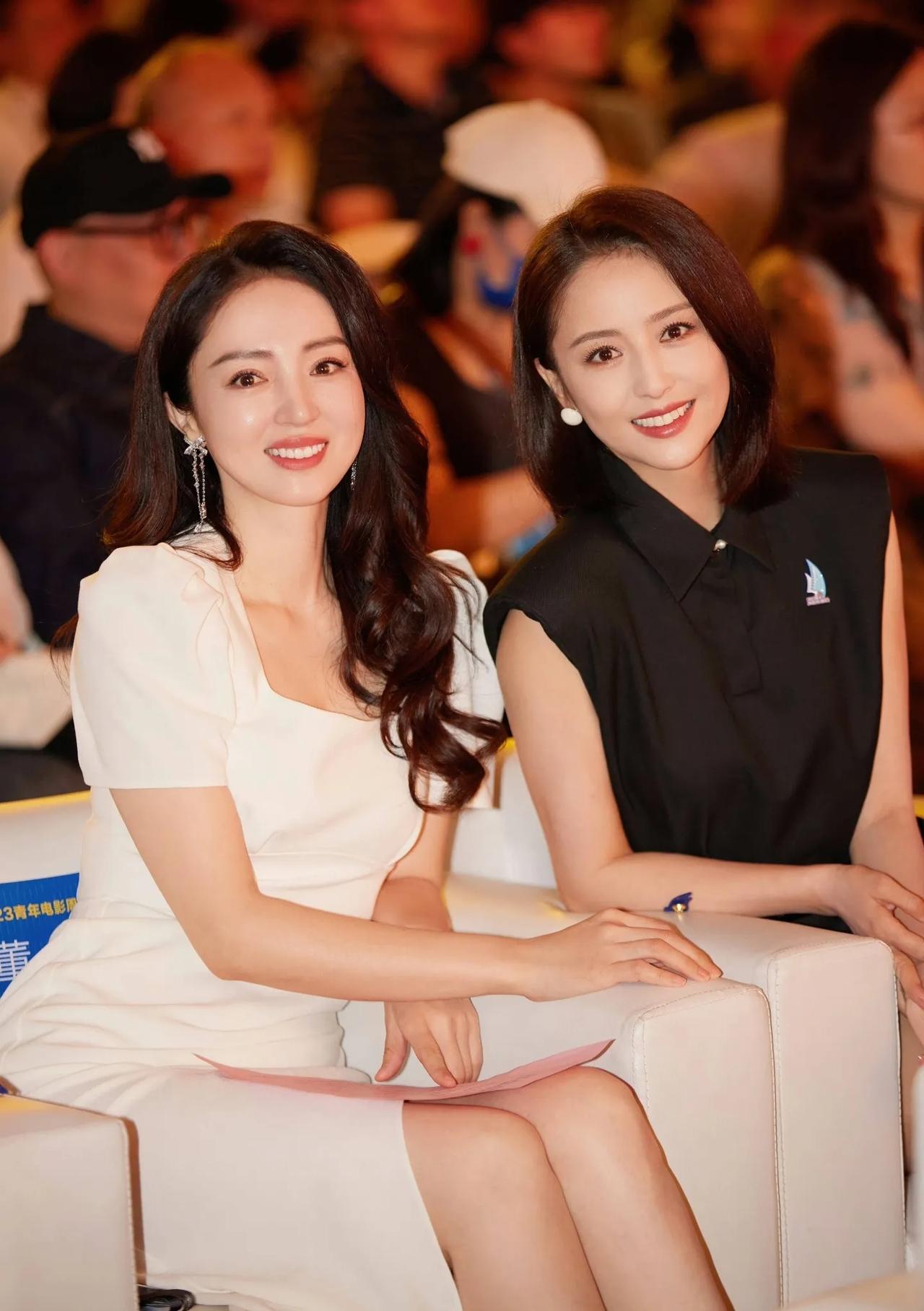佟丽娅和董璇是中国演艺圈备受瞩目的两位女演员,她们的相貌相似