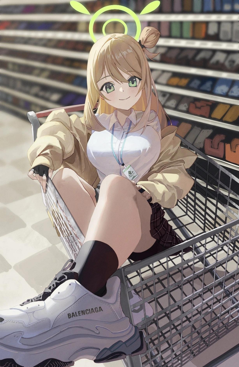 穿休闲装的小姐姐的大长腿也太美了吧!#二次元