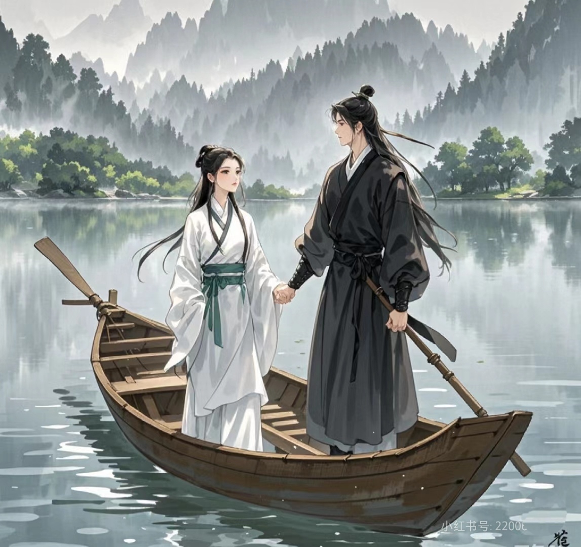 有人牵别戎心攴蚱 牵手动漫图片大全集卡通古风中年夫妻牵手古风唯美