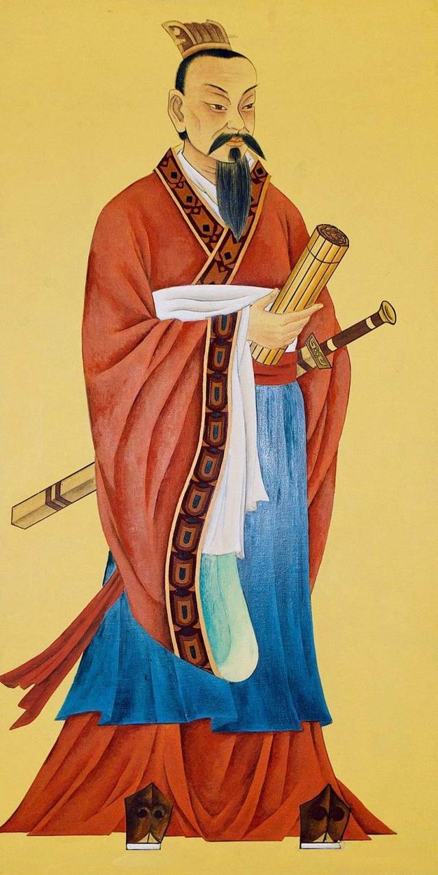 周武王在位1年薨逝,12岁的周成王姬诵继位,因成