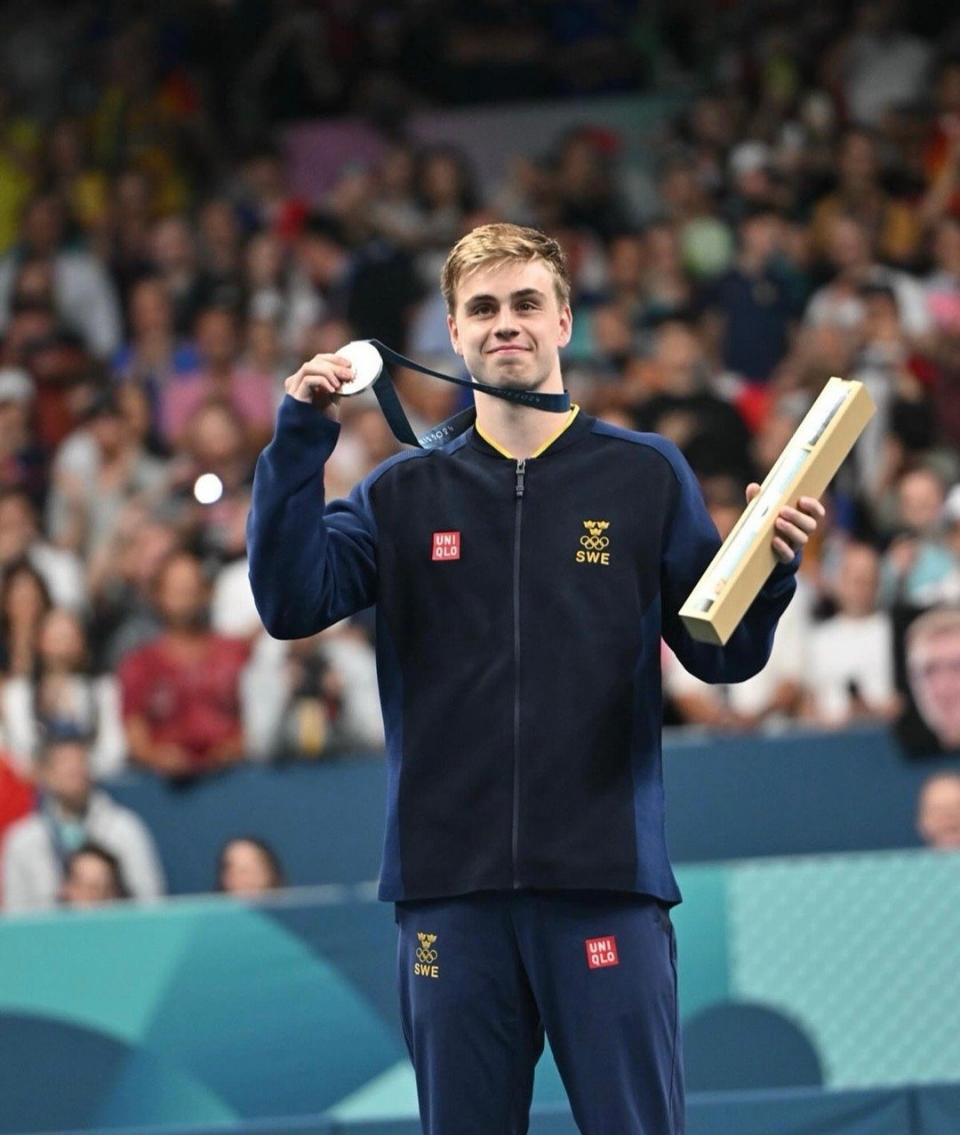 瑞典选手莫雷加德表示自己以后会多多更新 ,因为巴黎奥运会是很美妙