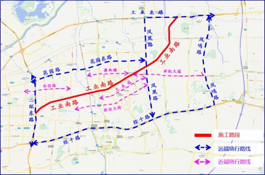 济南三环路规划图图片