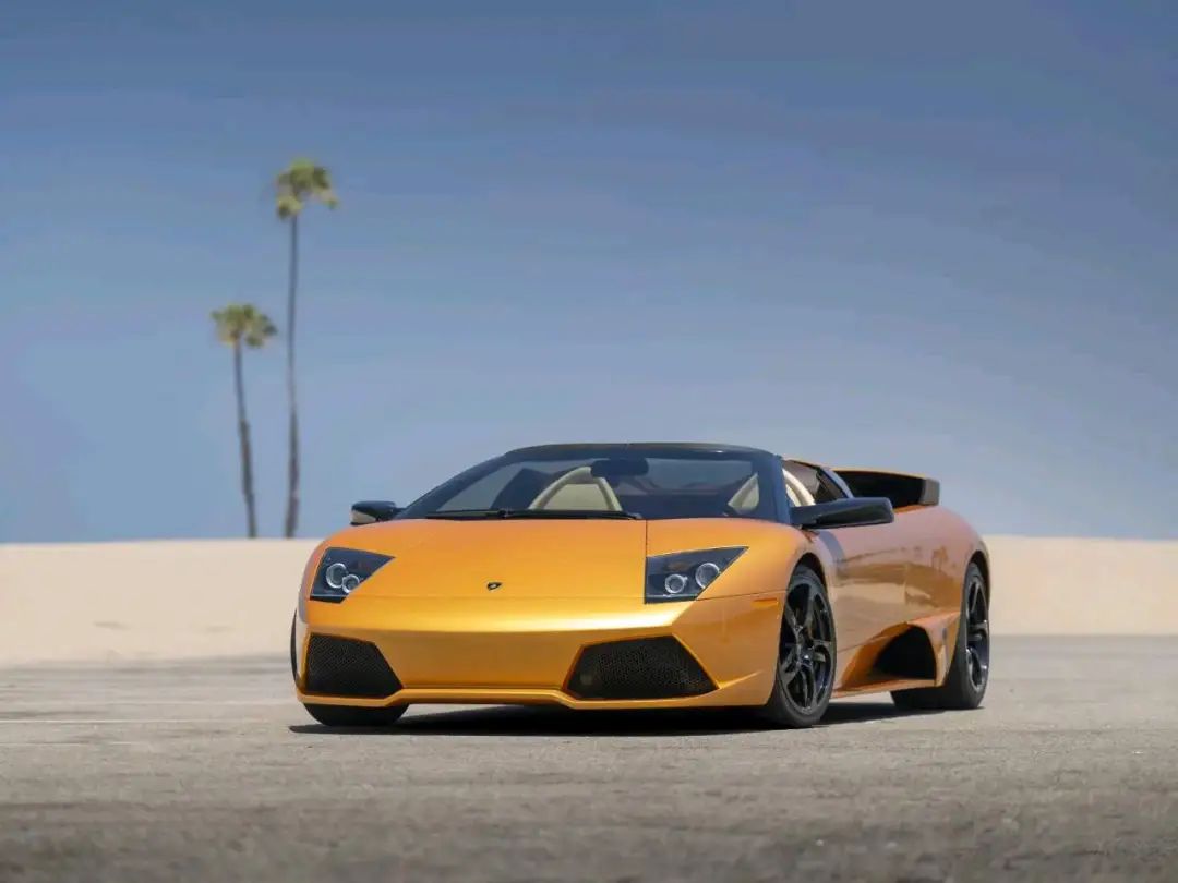 每日超跑系列:2008兰博基尼murciélago lp640 roadster