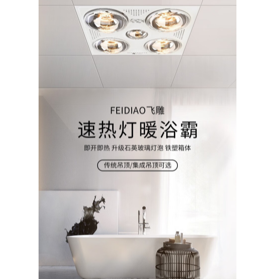 飞雕浴霸好吗?飞雕浴霸哪个型号最好