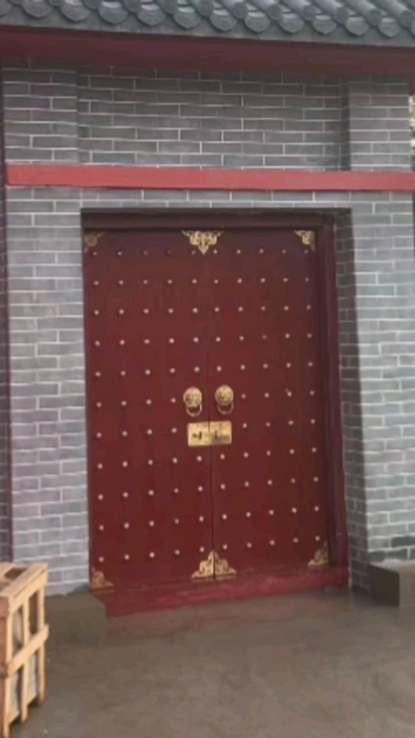 中式古建寺庙仿古实木大门农村祖屋祠堂大门款式推荐