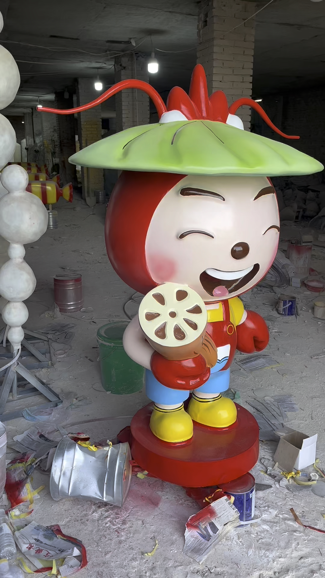 玻璃钢小龙虾定制雕塑