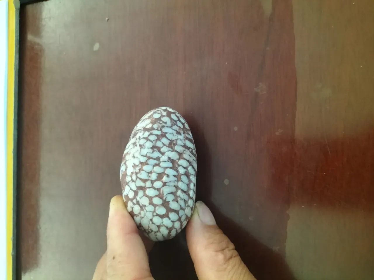 老弟跟我说前几天出去捡到一个宝贝,我让他拿给我