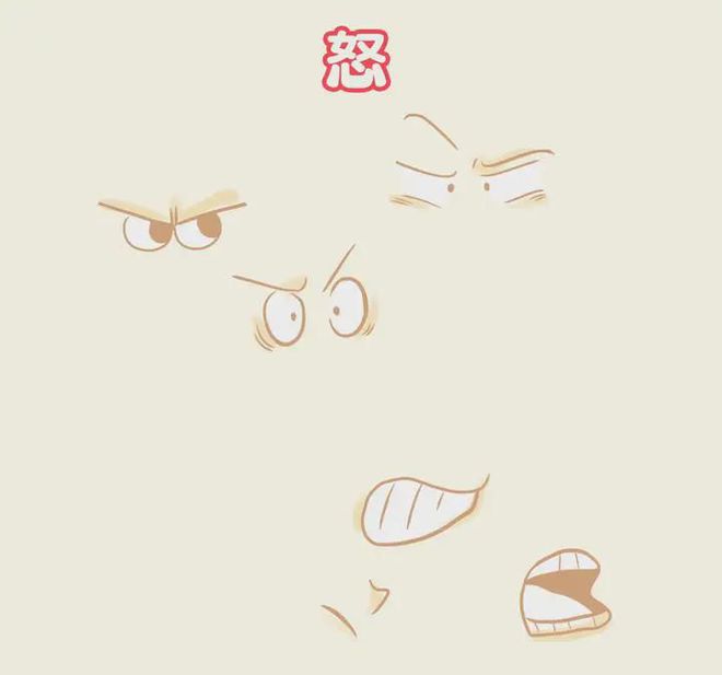 清彩画影 卡通人物表情怎么画?教你好各种卡通人物表情!