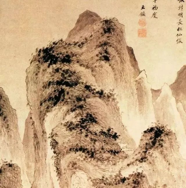 清 王鉴《长松仙馆图》鉴赏