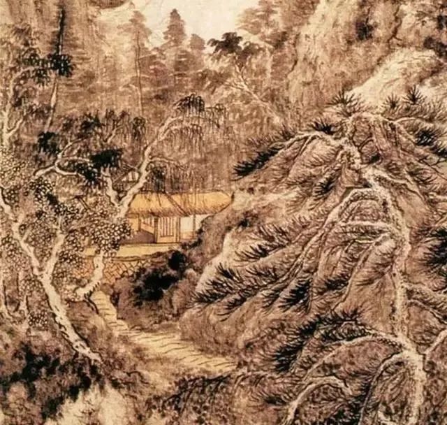 清 王鉴《长松仙馆图》鉴赏