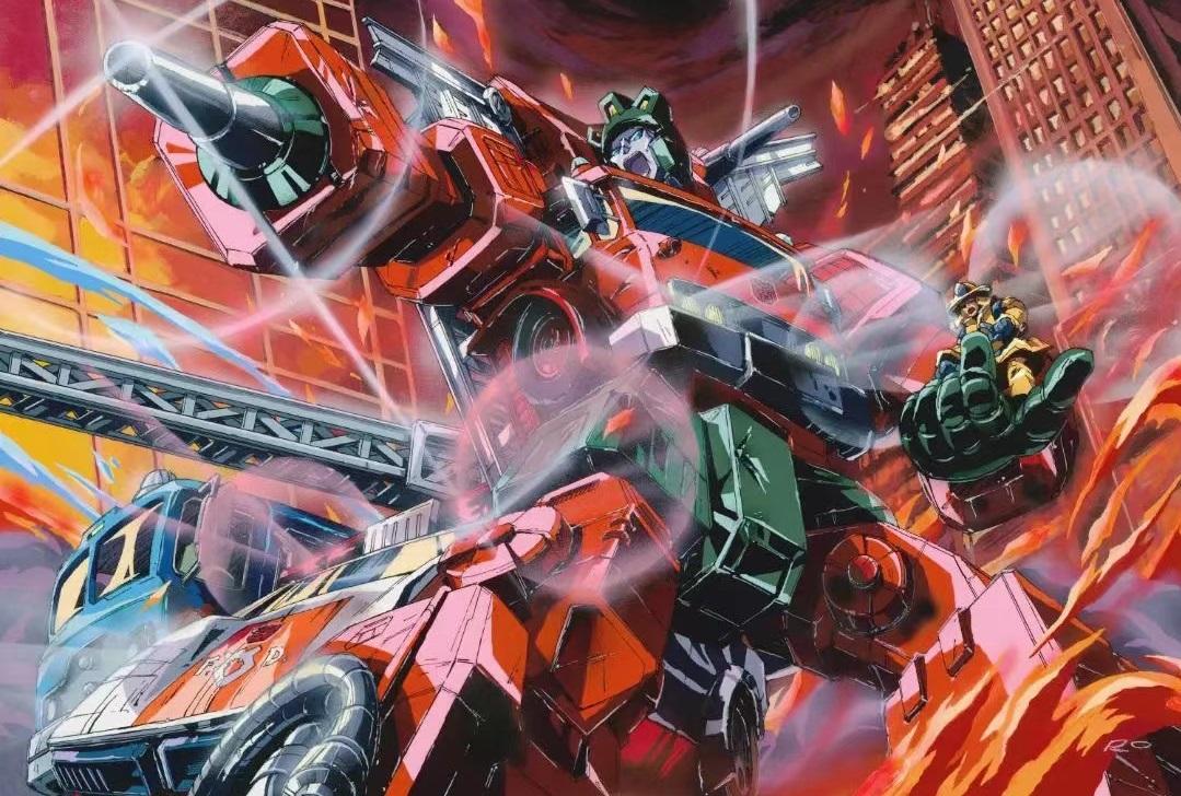 时刻,无疑是用他功能丰富的肩扛飞弹正面击倒了威震天,让霸天虎知道