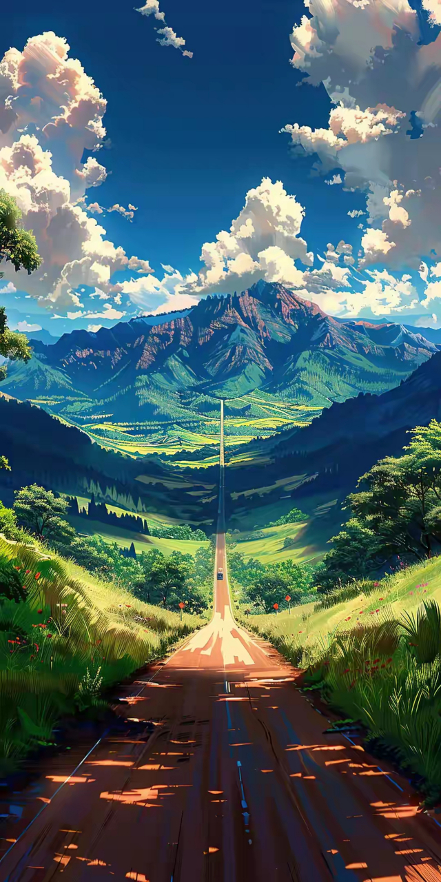治愈系漫画|一路向北|想来一场说走就走的旅行 #风景# #壁纸