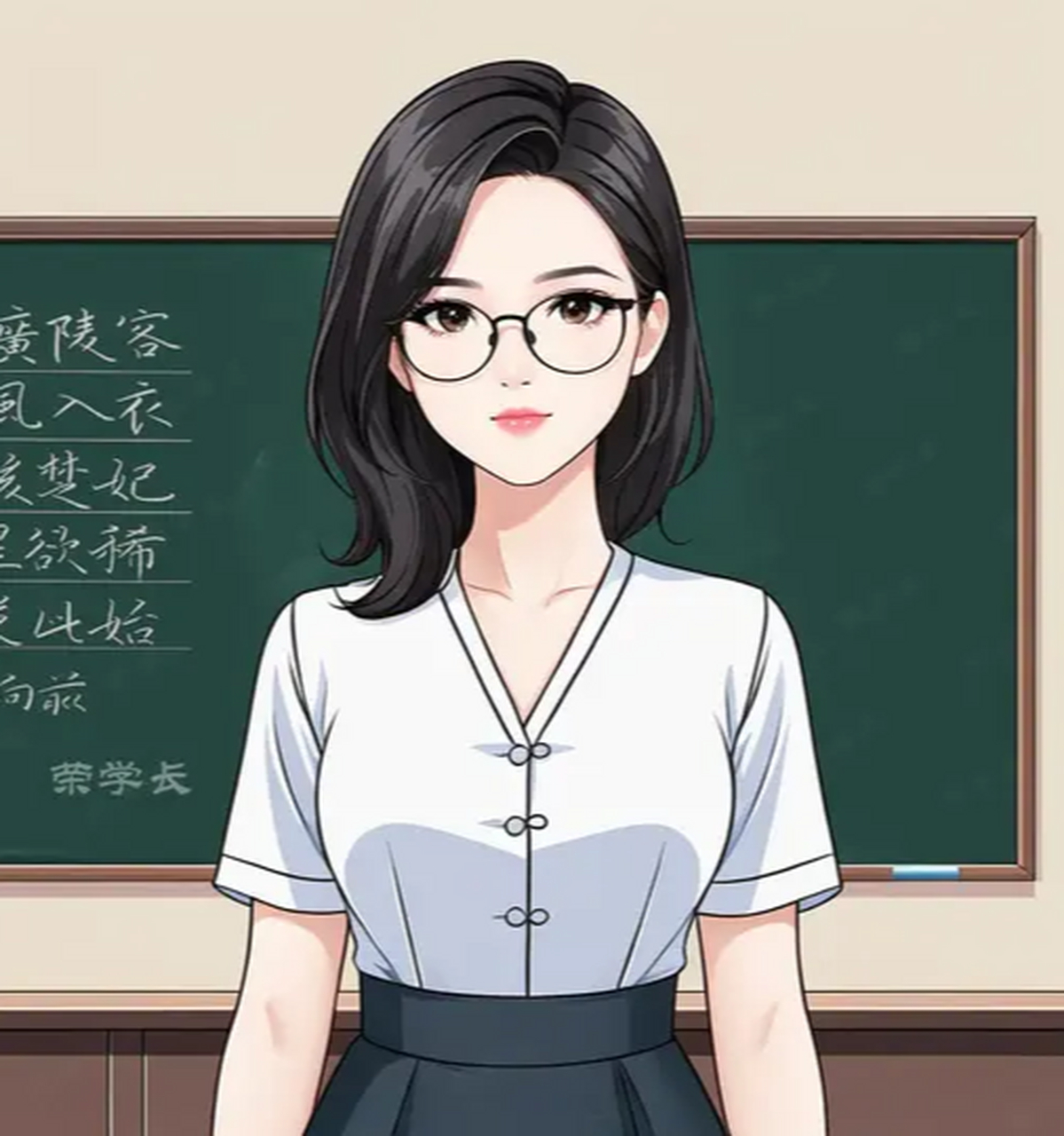 【微信头像】职业|女老师头像